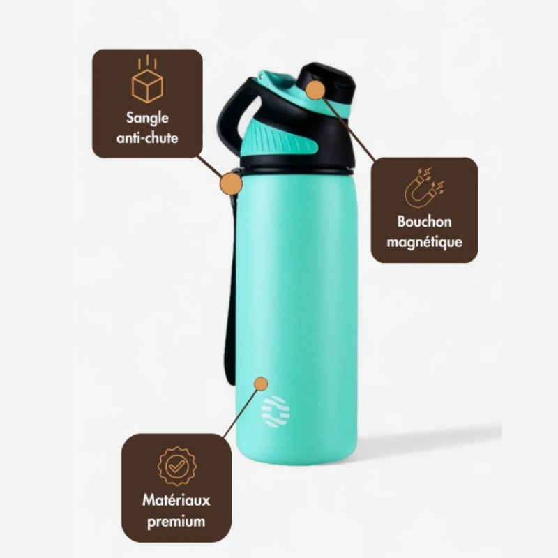 Trinkflasche Edelstahl 1l