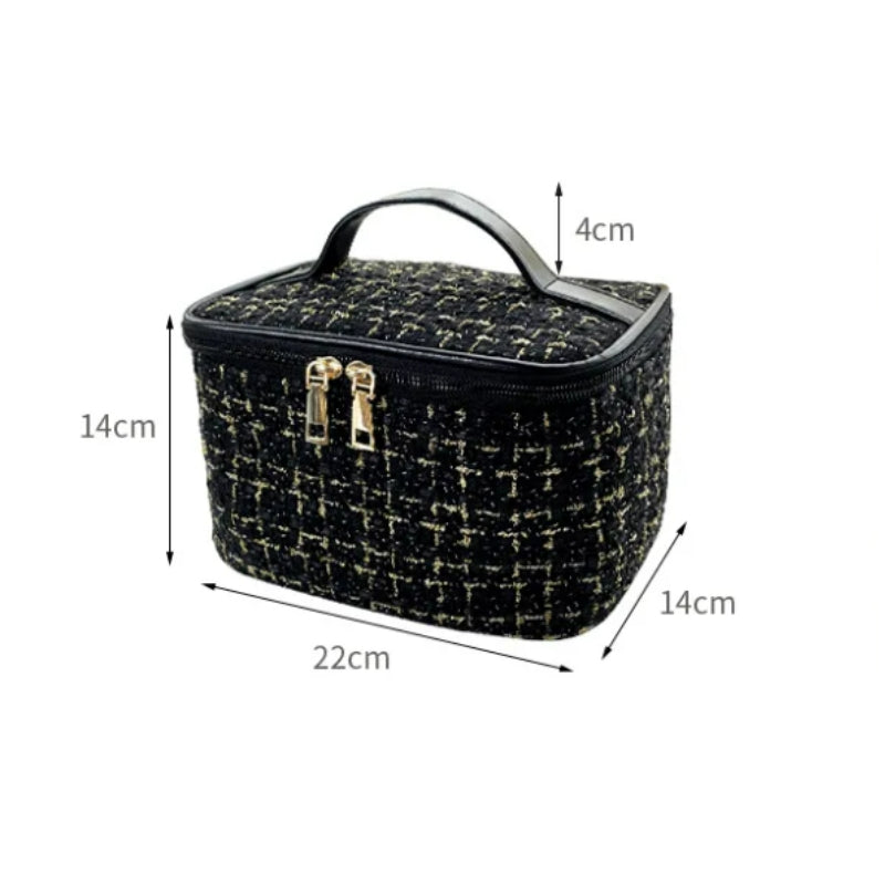 Große weiche Kosmetiktasche