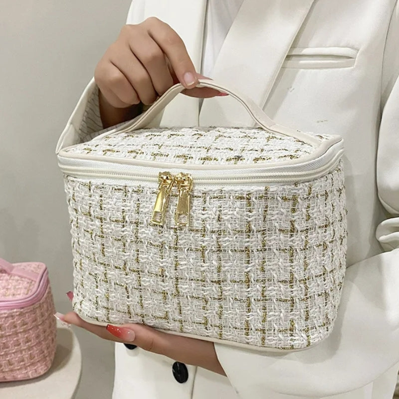 Große weiche Kosmetiktasche