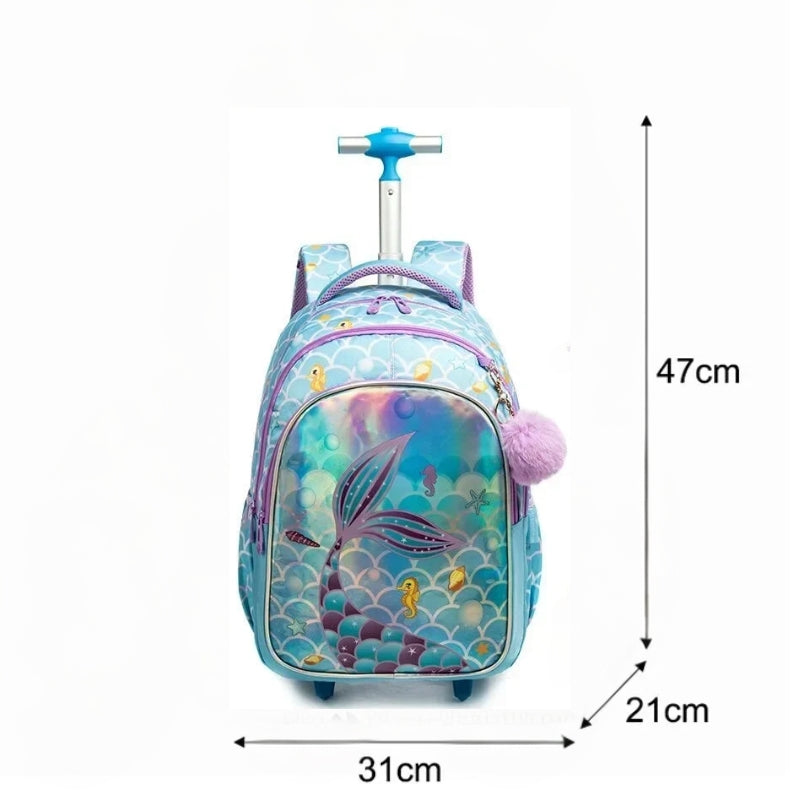 Kinder Rucksack mit Rollen