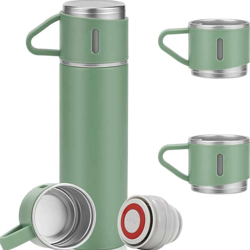 Thermoskanne mit Tasse