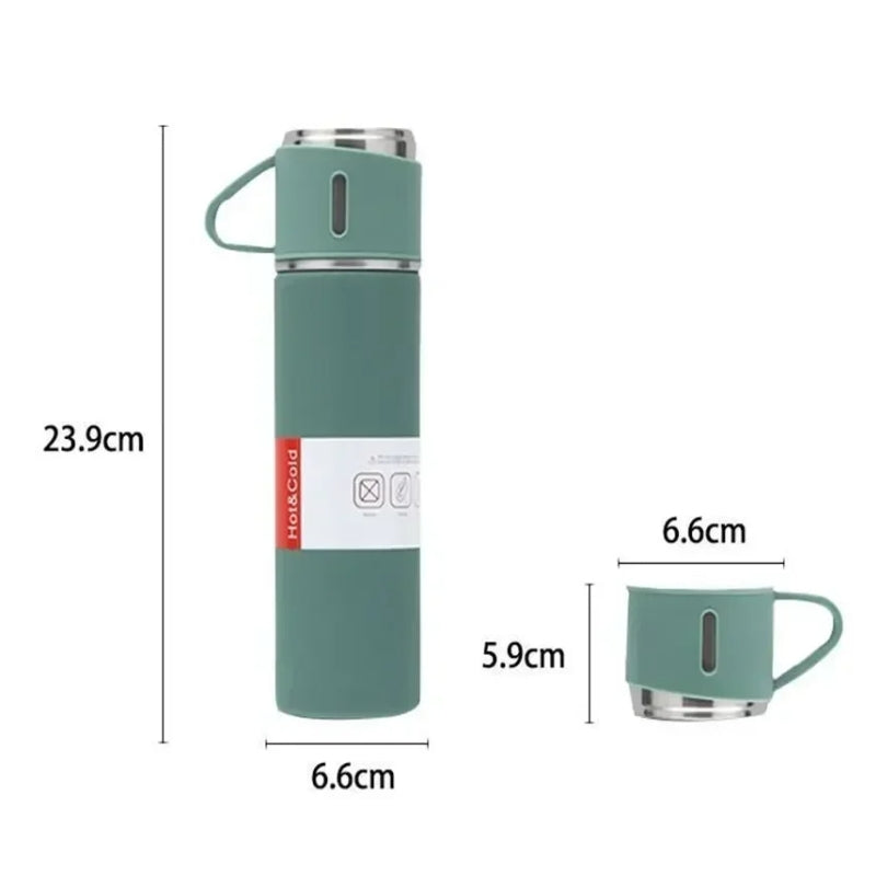 Thermoskanne mit Tasse