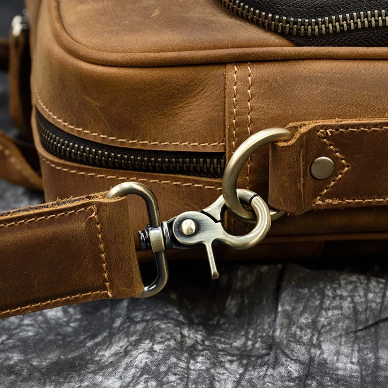 Leder Laptop Tasche Herren