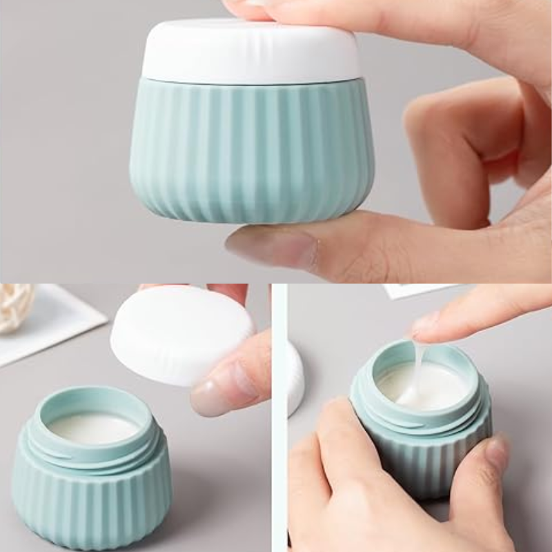 Leere Reiseflasche für Creme