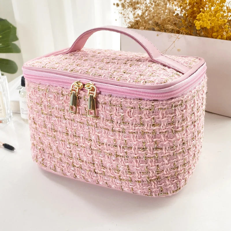 Große weiche Kosmetiktasche