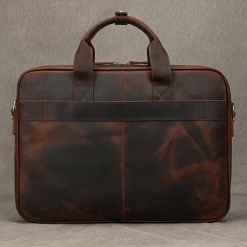 Leder Laptop Tasche Herren