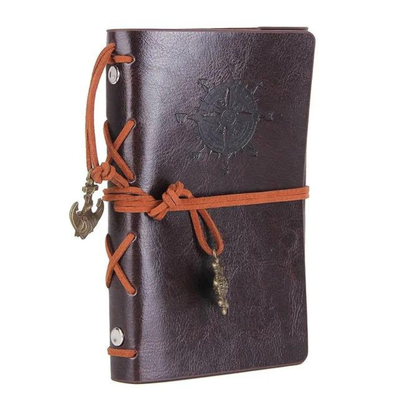 carnet de voyage en cuir