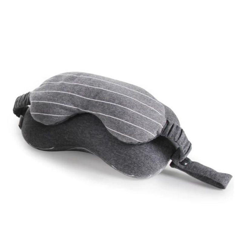 masque et oreiller de voyage