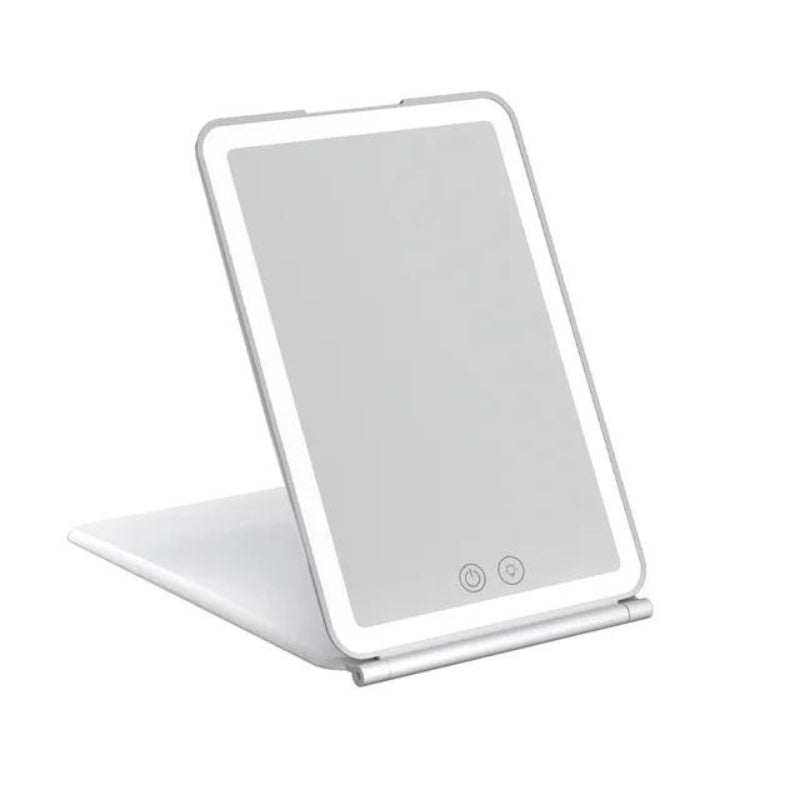 miroir led zoom portable
