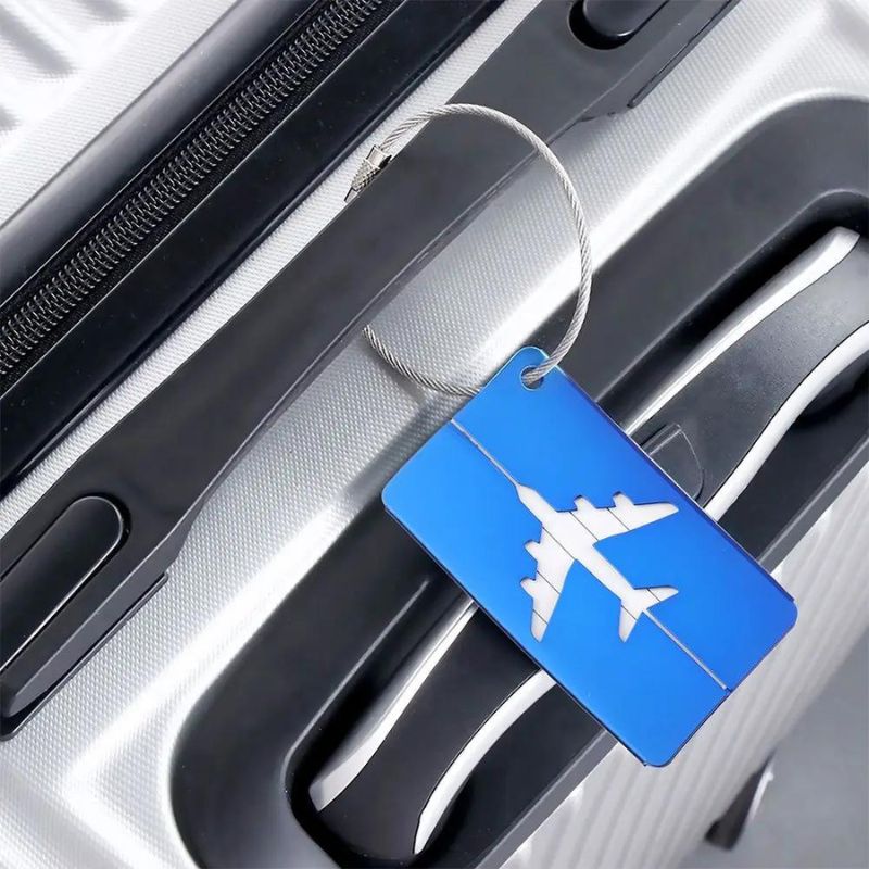 porte étiquette valise