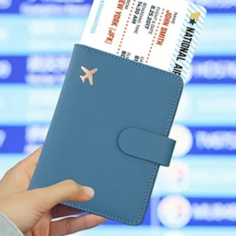 etui passeport en cuir