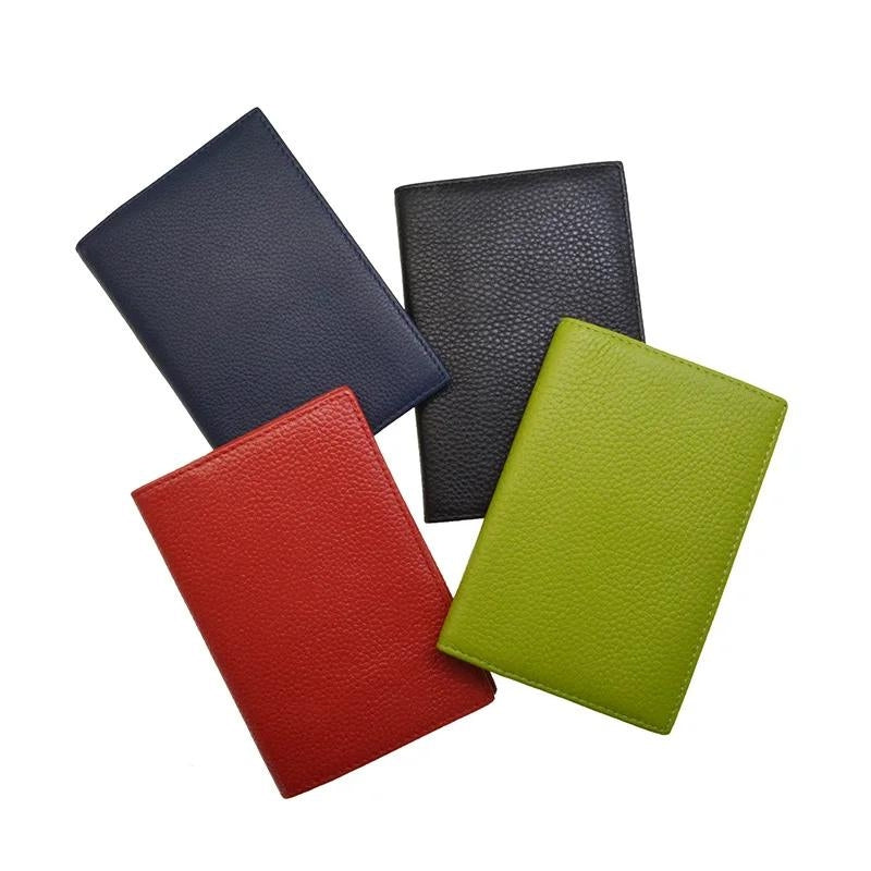 etui passeport cuir rouge