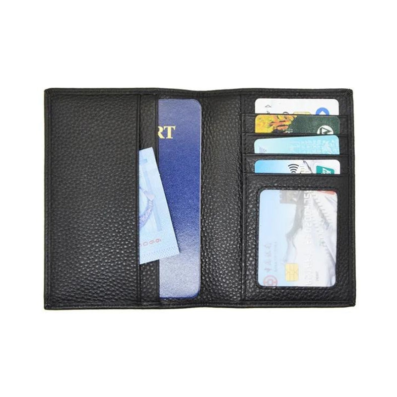 housse passeport cuir