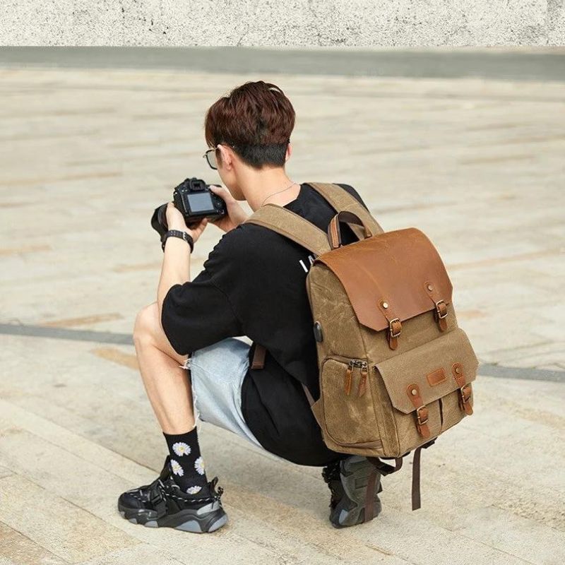 sac à dos pour appareil photo et ordinateur portable