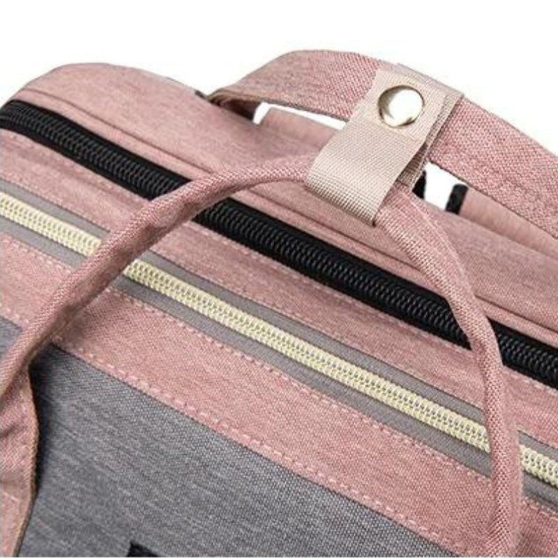 Wickelrucksack mit Babybett