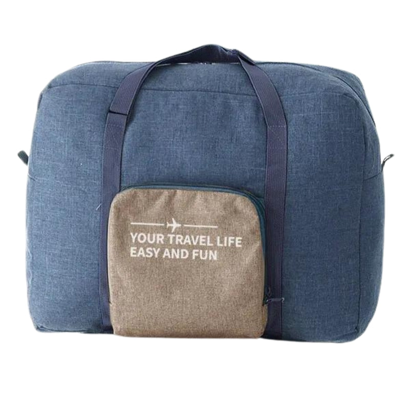 Faltbare Reisetasche mit Tasche