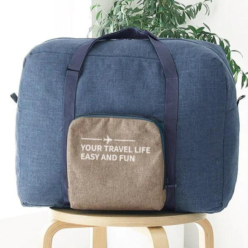 Faltbare Reisetasche mit Tasche