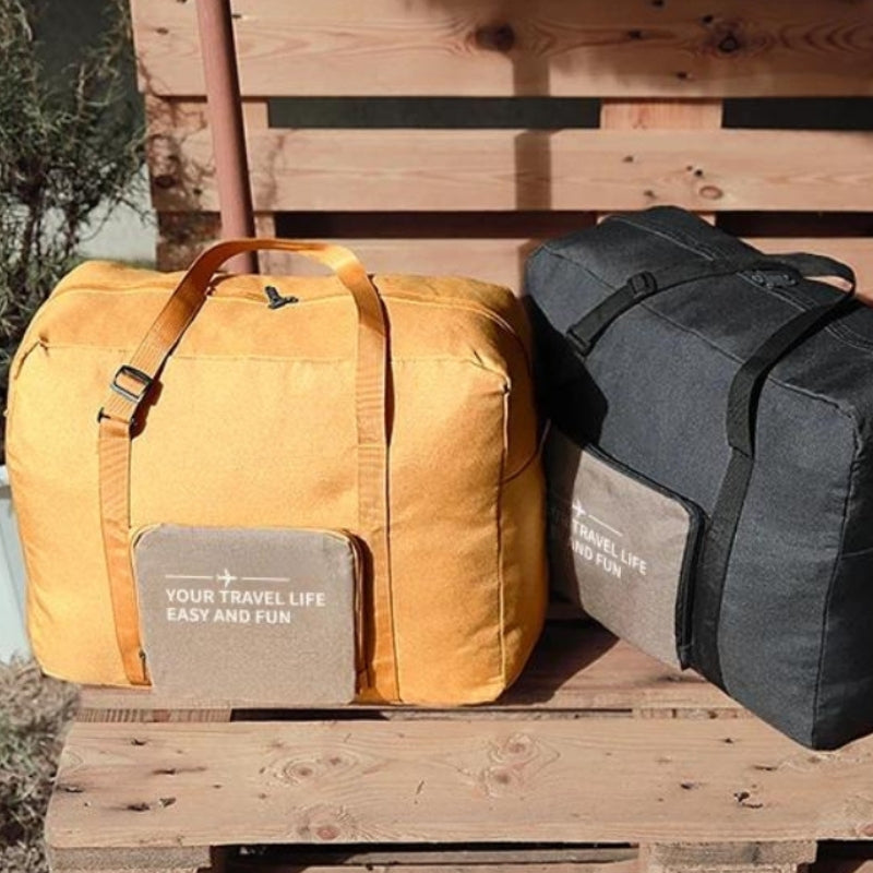 Faltbare Reisetasche mit Tasche