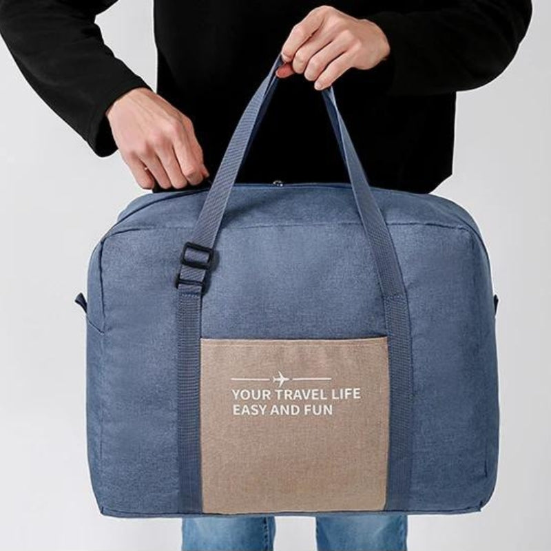 Faltbare Reisetasche mit Tasche