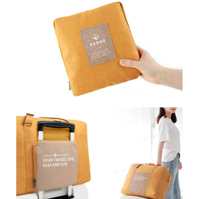 Faltbare Reisetasche mit Tasche