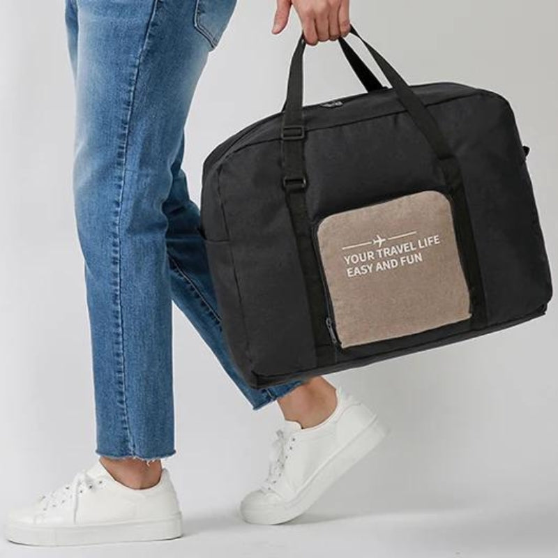 Faltbare Reisetasche mit Tasche