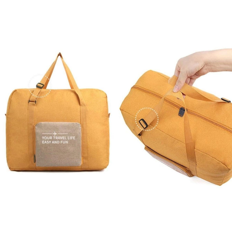 Faltbare Reisetasche mit Tasche