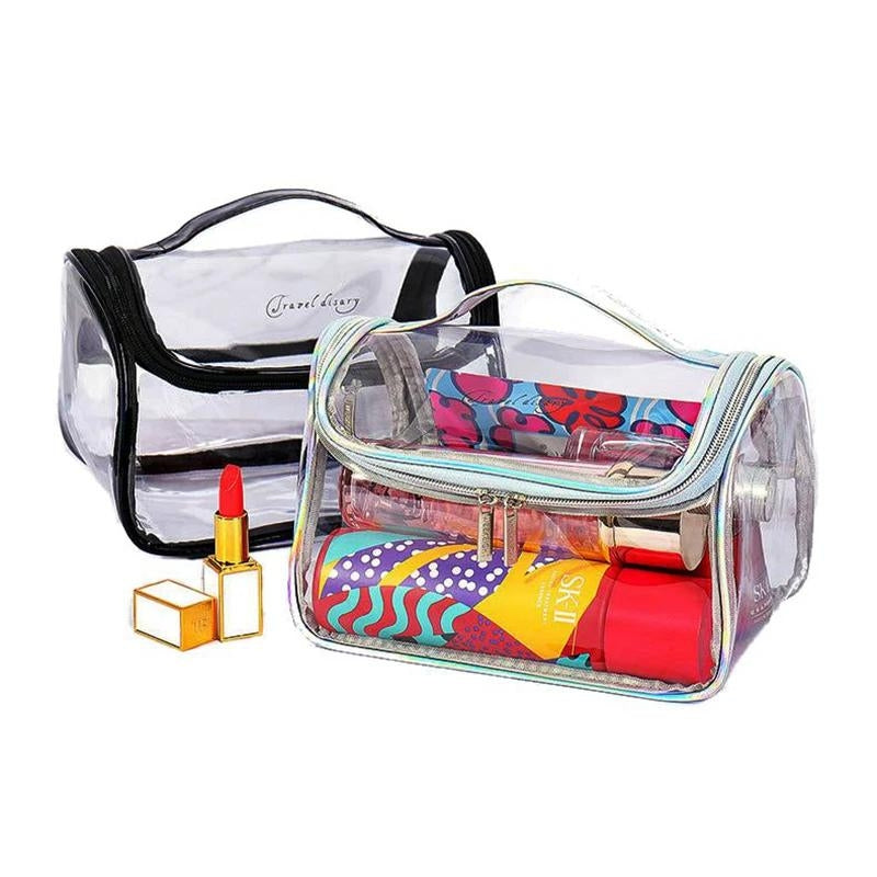 trousse de toilette transparent