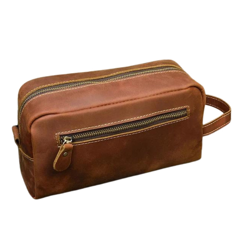 trousse de toilette cuir homme luxe
