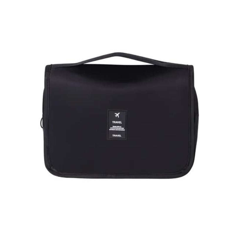 trousse de toilette pliable à suspendre