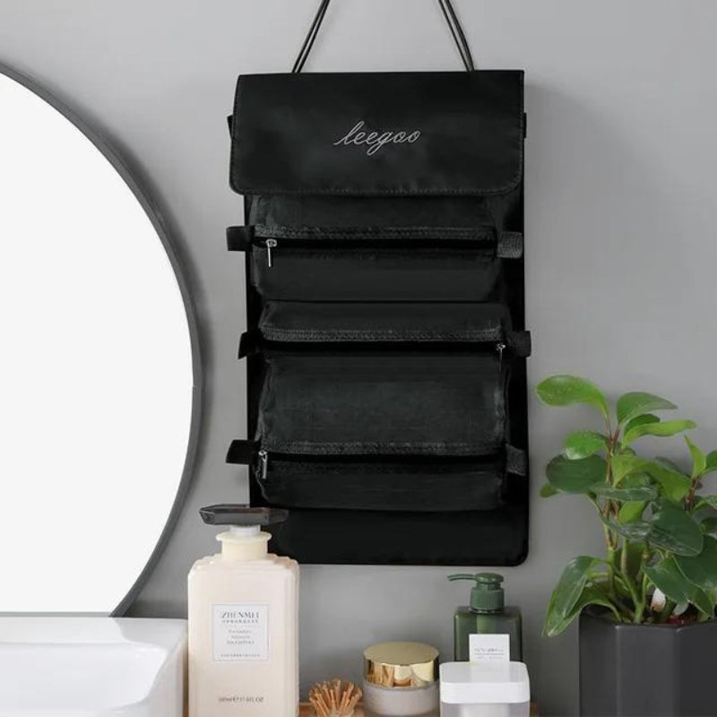 trousse de toilette dépliante femme