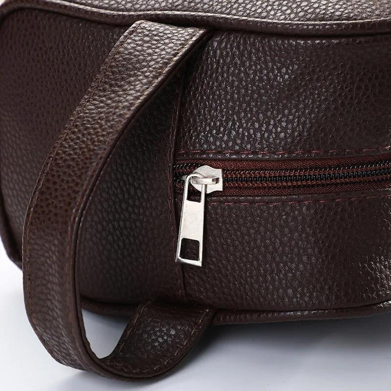 trousse de toilette cuir